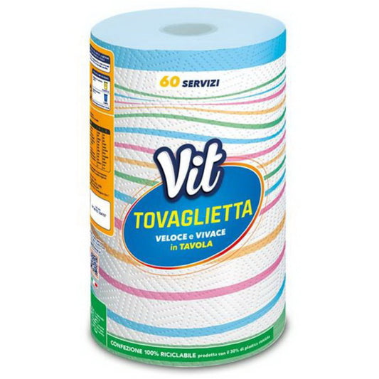 VIT TOVAGLIETTA 60 SERVIZI 2 VELI 1 ROTOLO
