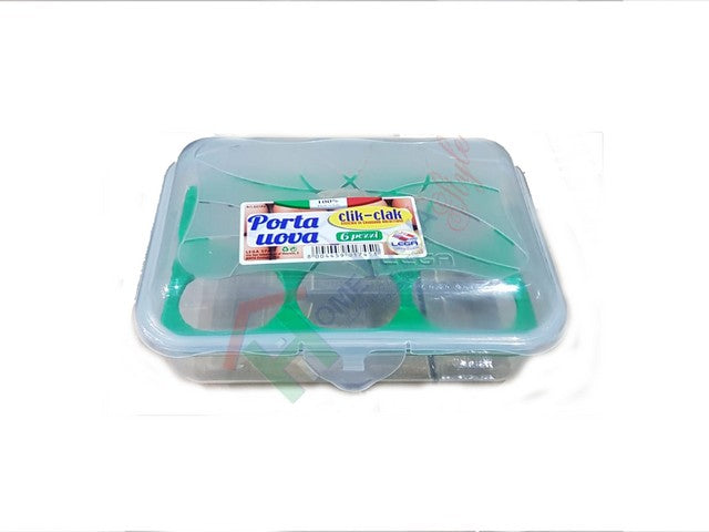 LEGA CLICK-CLAK BOX PORTAUOVA 6 POSTI CM.17X12X6