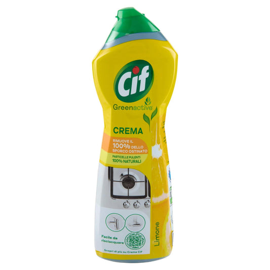 CIF GREEN ACTIVE CREMA 750ML LIMONE