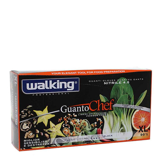 WALKING GUANTO CHEF BLACK NITROGEL 4 SENSIBILE XL 9-9 1/2 X100