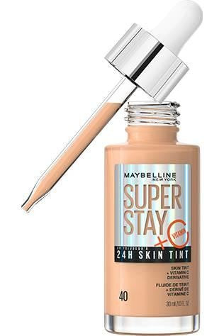 MAYBELLINE FONDOTINTA SUPERSTAY + VITAMIN 24H SKIN TINT 40