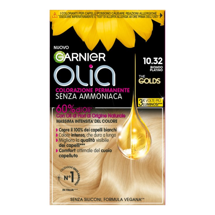 GARNIER OLIA THE GOLDS 10.32 BIONDO PLATINO
