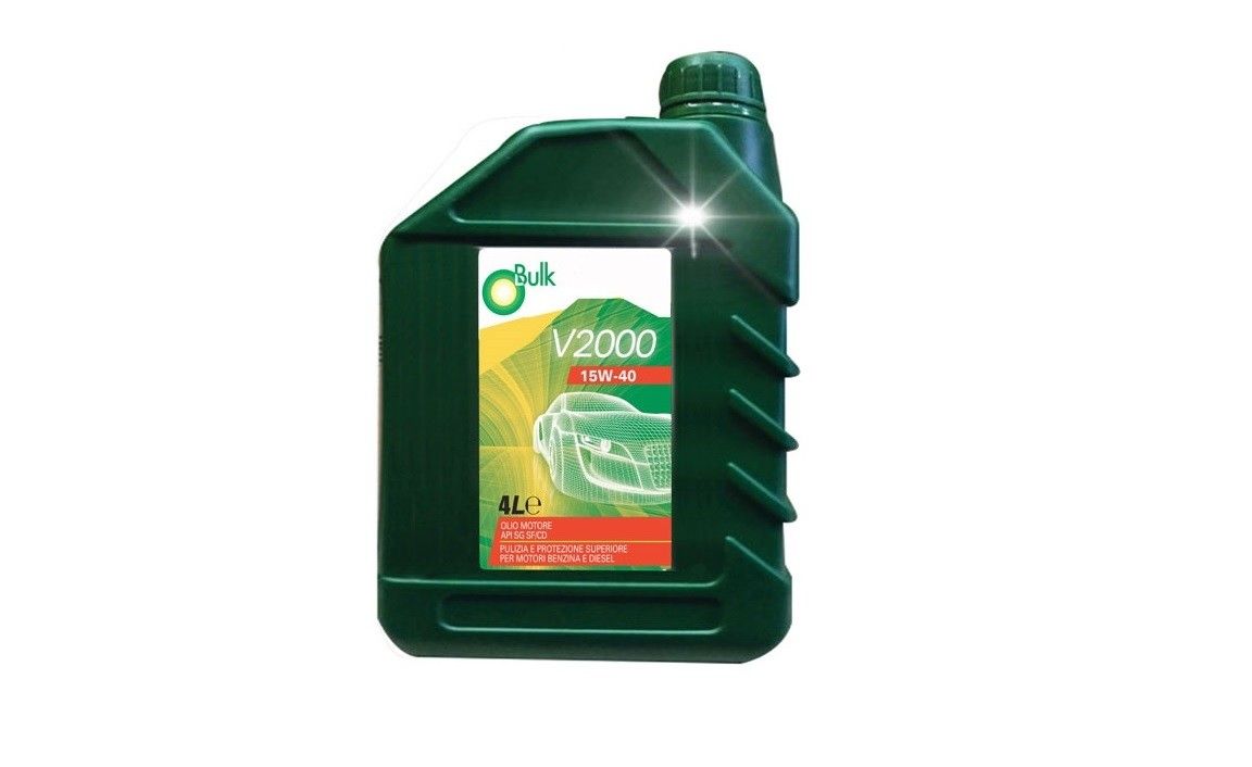 BULK OIL V2000 15W-40 BENZINA-DIESEL 4LT