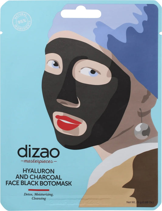 DIZAO MASCHERA IN TESSUTO BLACK BOTOMASK 25G ACIDO IALURONICO E CARBONE