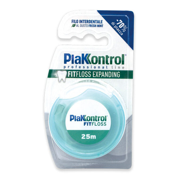 PLAKONTROL FITFLOSS EXPANDING FILO INTERDENTALE ESPANDIBILE 25M