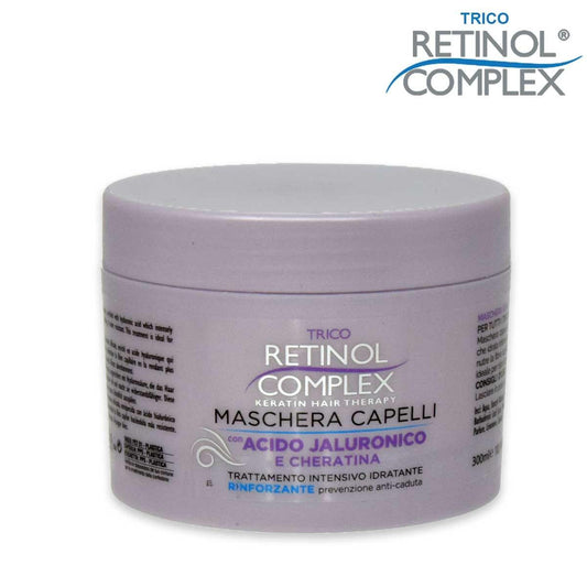 TRICO RETINOL COMPLEX MASCHERA CAPELLI 300ML RINFORZANTE ACIDO JALURONICO