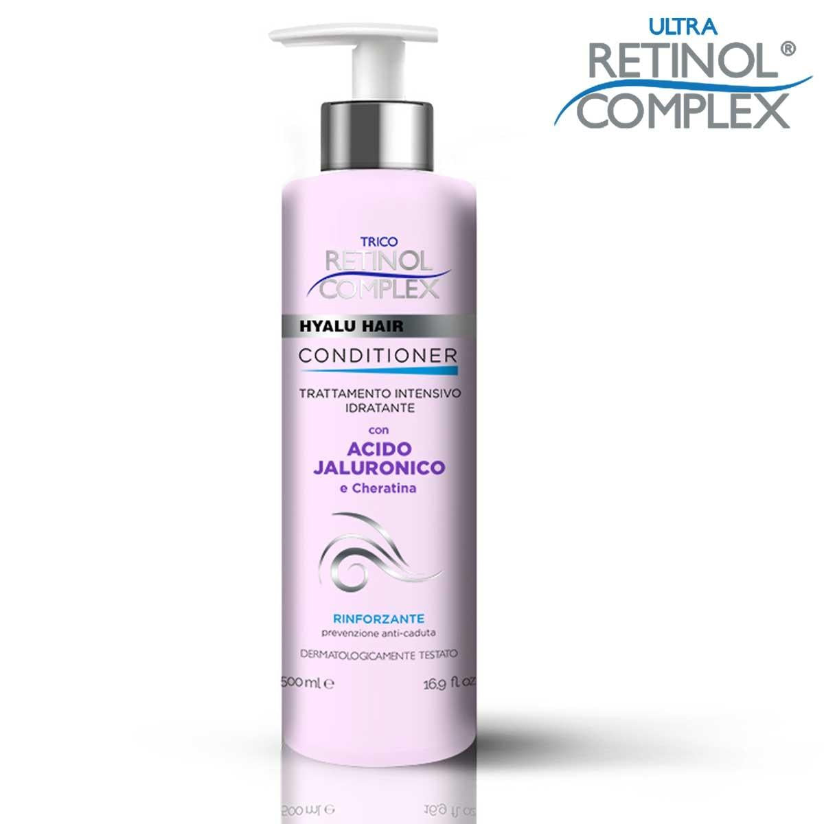 TRICO RETINOL COMPLEX CONDITIONER 500ML RINFORZANTE ACIDO JALURONICO