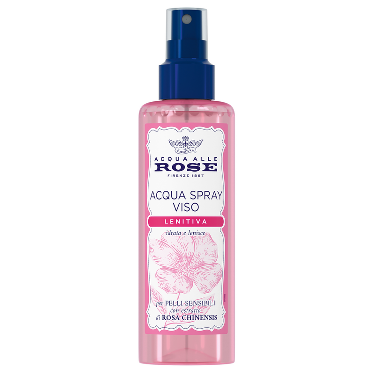 ROBERTS ACQUA ALLE ROSE ACQUA SPRAY VISO LENITIVA 200ML PELLI SENSIBILI