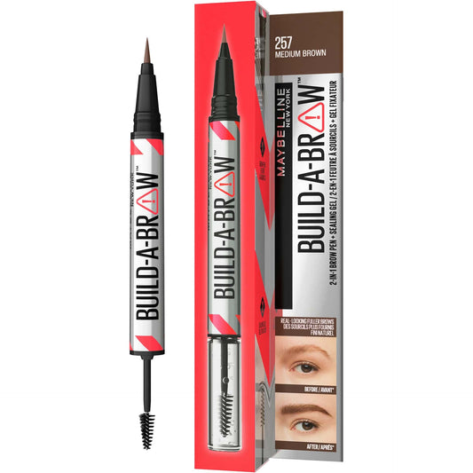 MAYBELLINE BUILD A BROW PENNA SOPRACCIGLIA 257 MEDIUM BROWN