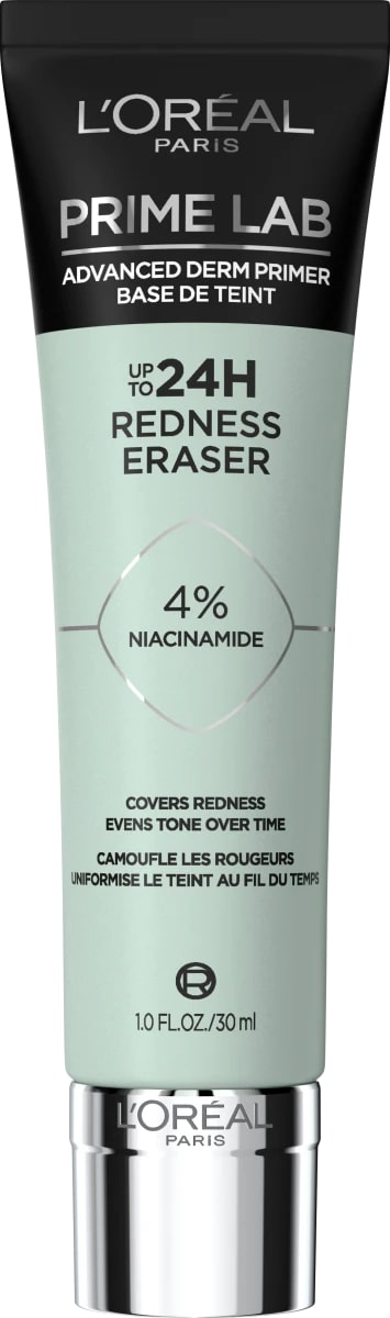 L'OREAL PRIME LAB REDNESS ERASER 4% NIACINAMIDE 30ML