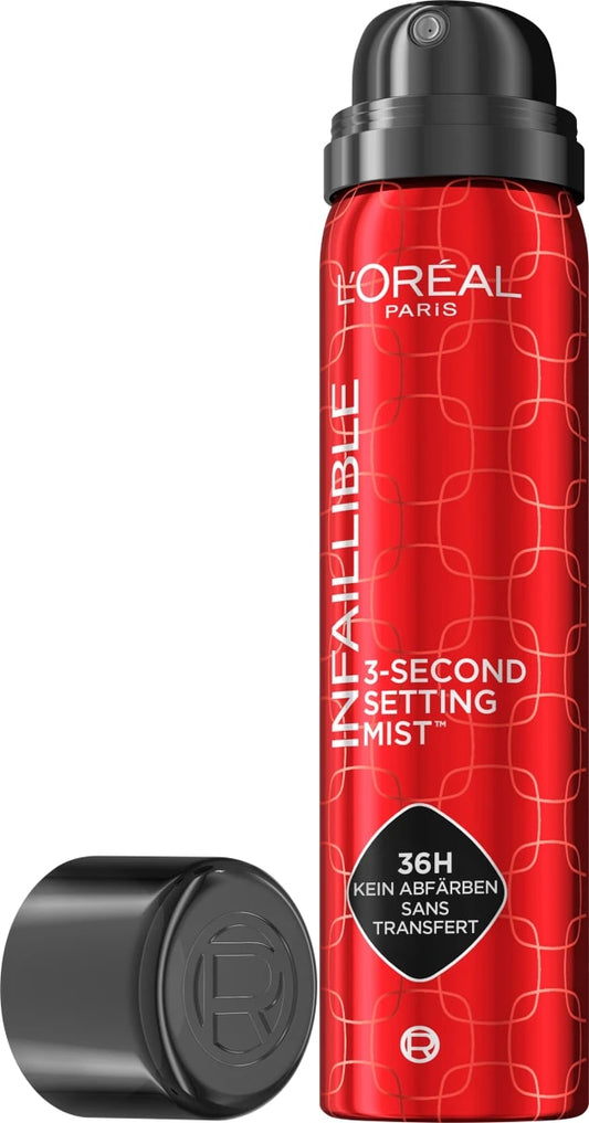 L'OREAL INFAILLIBLE 3-SECOND SETTING MIST 36H SPRAY 75ML