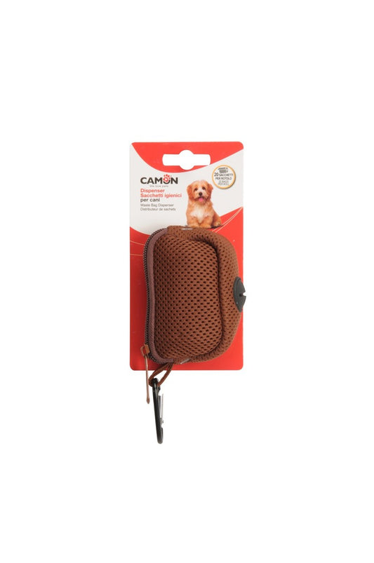 CAMON DISPENSER SACCHETTI IGIENICI PER CANI CM.8 CON 20 SACCHETTI