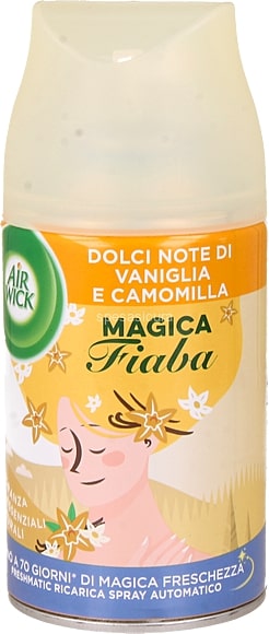 AIR WICK FRESHMATIC RICARICA 250ML DOLCI NOTE DI VANIGLIA E CAMOMILLA