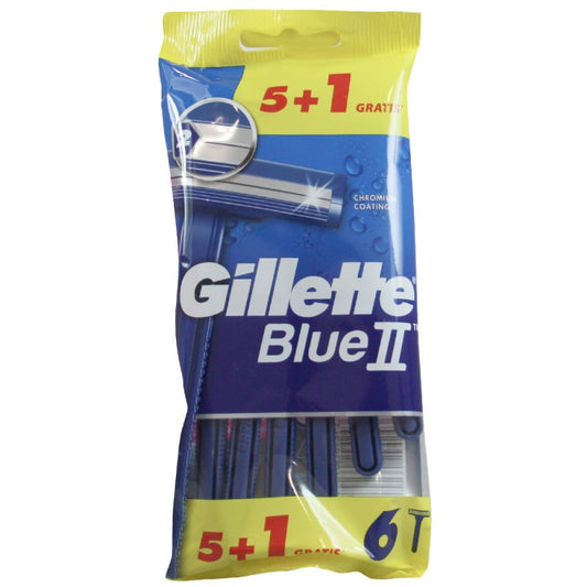 GILLETTE RASOIO BLUE II X5+1
