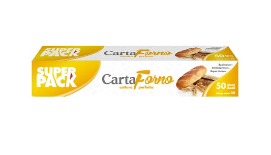 SUPERPACK CARTA FORNO 50M H.40
