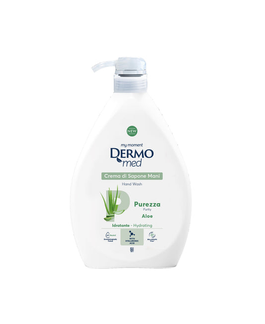 DERMOMED CREMA DI SAPONE MANI 600ML PUREZZA ALOE