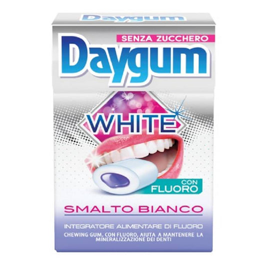 DAYGUM WHITE SMALTO BIANCO CON FLUORO 30G