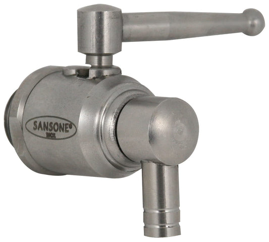 SANSONE RUBINETTO INOX BIDONE OLIO SALVAGOCCIA