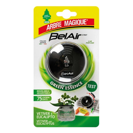 ARBRE MAGIQUE AUTO BEL AIR EASY GREEN ESSENCE VETIVER E EUCALIPTO