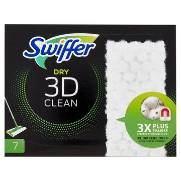 SWIFFER 3D CLEAN DRY PANNI CATTURAPOLVERE 7PZ