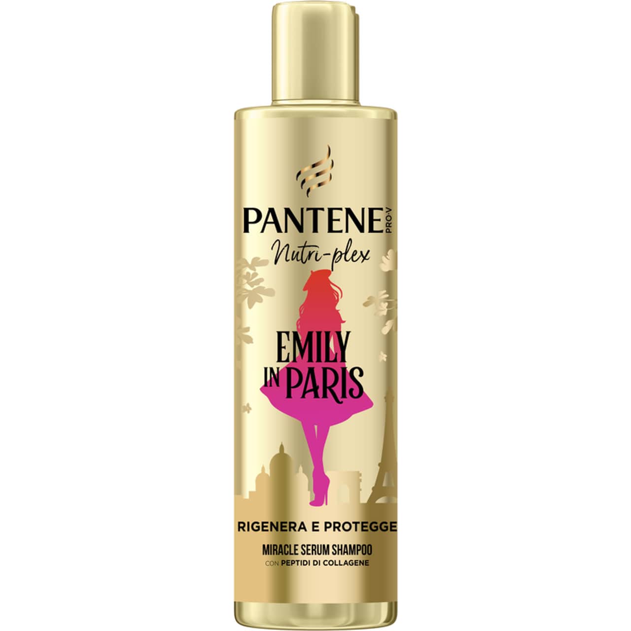 PANTENE NUTRI-PLEX MIRACLE SERUM SHAMPOO 250ML RIGENERA E PROTEGGE CON PEPTIDI DI COLLAGENE
