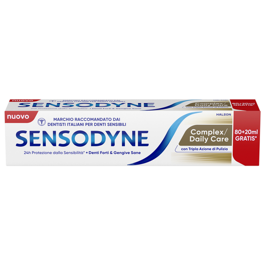 SENSODYNE DENTIFRICIO 80+20ML COMPLEX/DAILY CARE