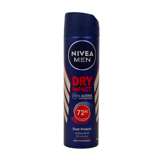 NIVEA MEN DEO SPRAY 150ML DRY IMPACT 72H