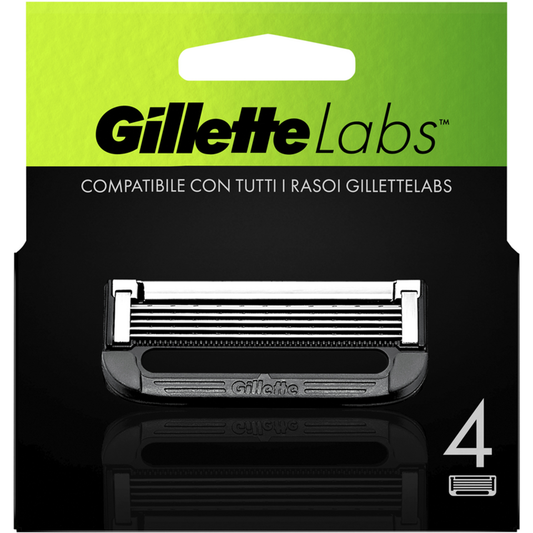 GILLETTE LABS 5 LAME RICARICHE X4