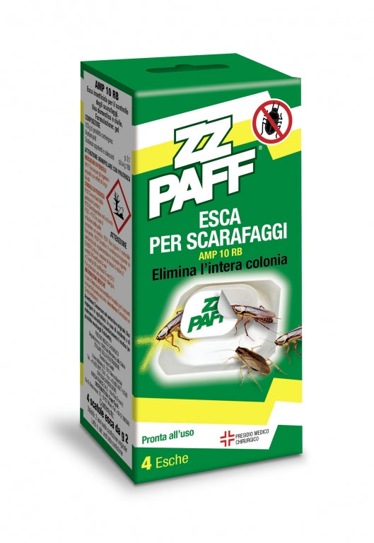 ZZ PAFF ESCA PER SCARAFAGGI AMP 10 RB 4 ESCHE