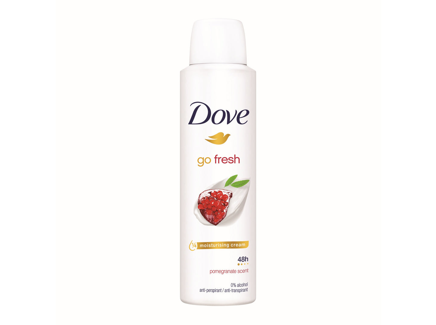 DOVE DEO SPRAY 150ML GO FRESH POMEGRANATE SCENT 48H