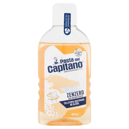 PASTA DEL CAPITANO COLLUTTORIO 400ML ZENZERO CON ANTIBATTERICO