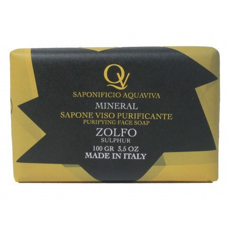AQUAVIVA SAPONE VISO PURIFICANTE ZOLFO 100G