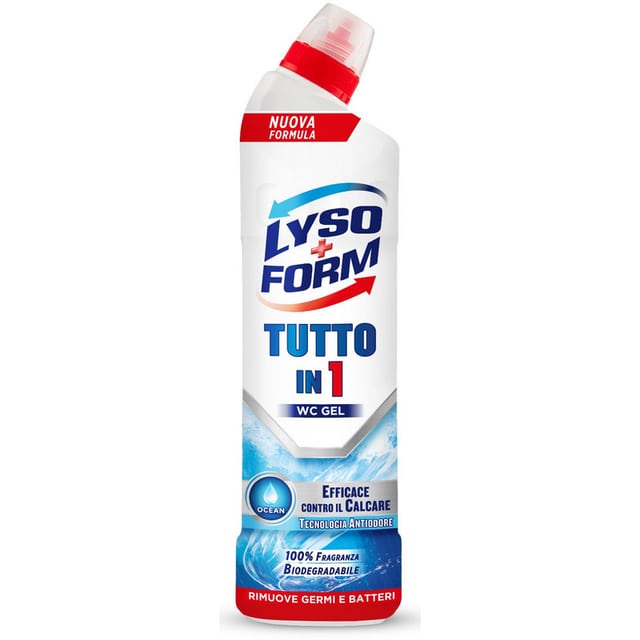 LYSOFORM WC GEL 750ML TUTTO IN 1 OCEAN