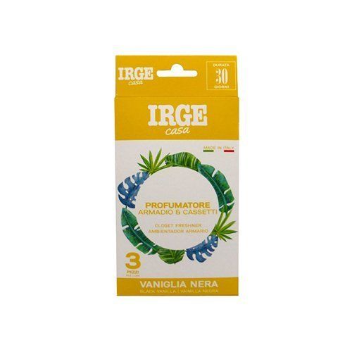 IRGE CASA PROFUMATORE ARMADIO & CASSETTI BUSTINE PROFUMATE 3PZ VANIGLIA