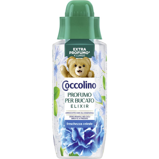 COCCOLINO PROFUMO PER BUCATO ELIXIR 342ML FRESCHEZZA CELESTE