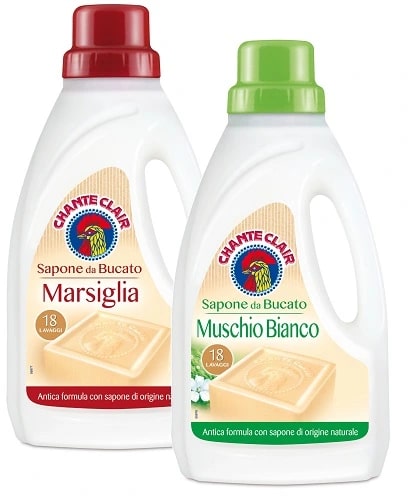 CHANTECLAIR SAPONE DA BUCATO 1L 18 LAVAGGI MUSCHIO BIANCO