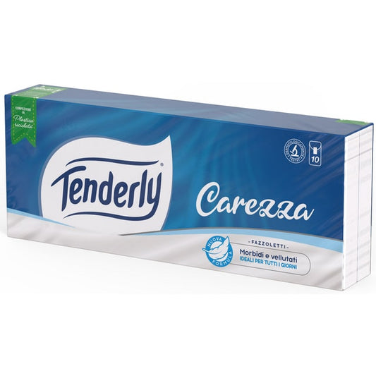 TENDERLY FAZZOLETTI CAREZZA 3 VELI 10PZ
