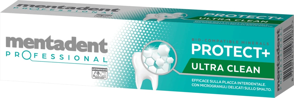 MENTADENT DENTIFRICIO 75ML PROFESSIONAL PROTECT+ ULTRA CLEAN