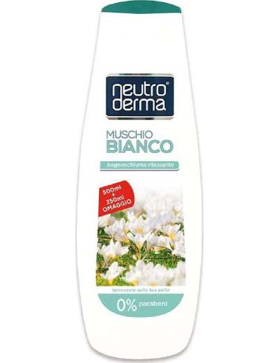 NEUTRODERMA BAGNOSCHIUMA 750ML RILASSANTE MUSCHIO BIANCO