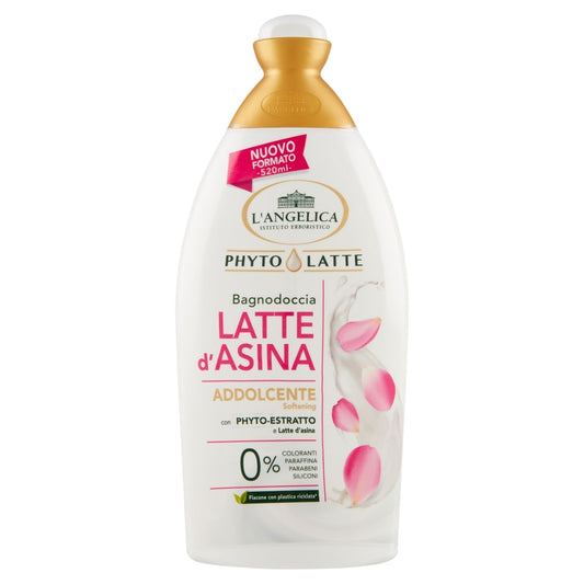 L'ANGELICA PHYTO LATTE BAGNODOCCIA 520ML ADDOLCENTE LATTE D'ASINA