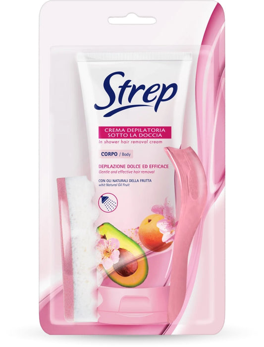 STREP CREMA DEPILATORIA 200ML CORPO SOTTO LA DOCCIA