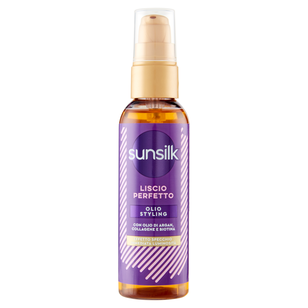 SUNSILK OLIO STYLING 75ML LISCIO PERFETTO OLIO DI ARGAN,COLLAGENE E BIOTINA