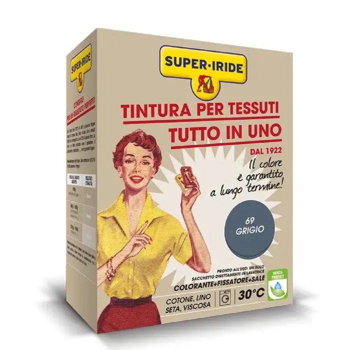 SUPER-IRIDE TINTURA TUTTO IN 1 350G VINTAGE GRIGIO 69