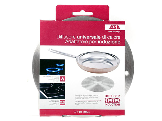 ILSA DIFFUSORE UNIVERSALE DI CALORE ADATTATORE PER INDUZIONE CM.12