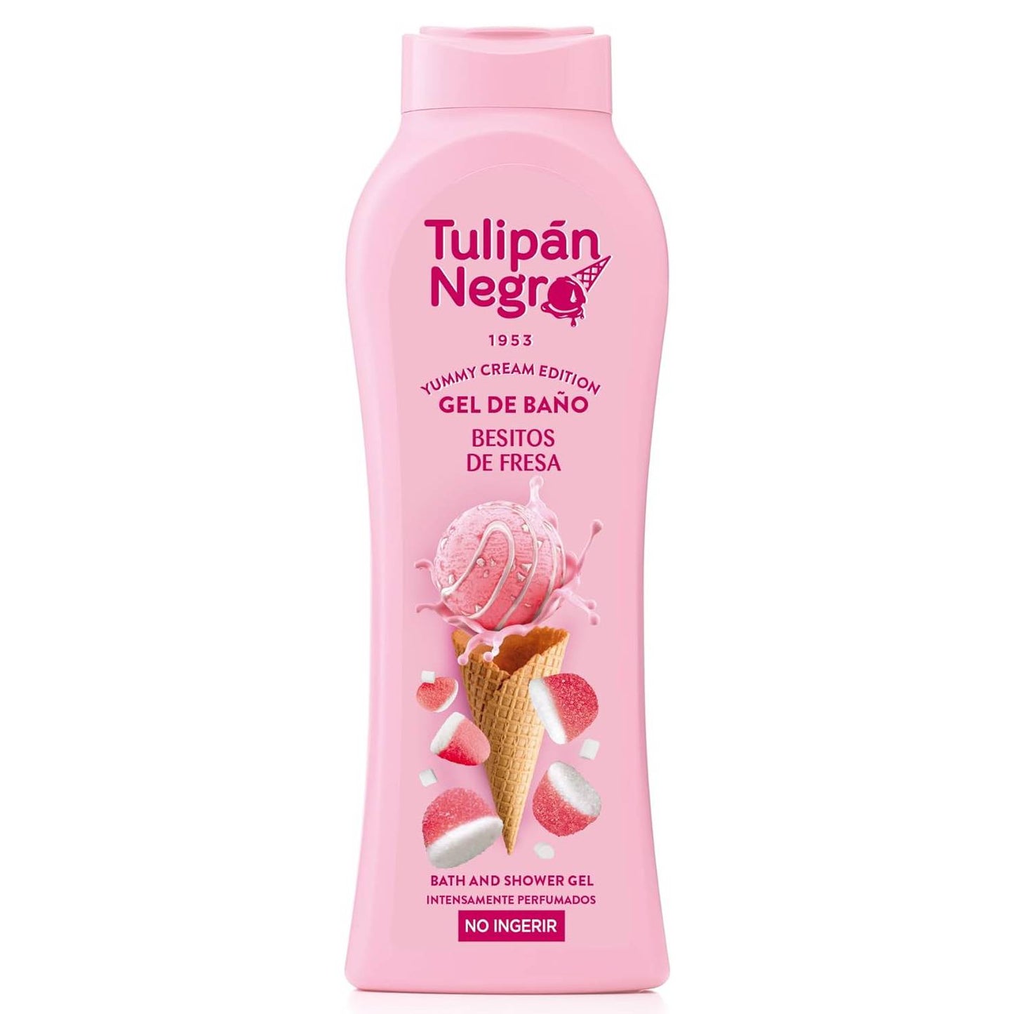 TULIPAN NEGRO GEL BAGNO DOCCIA 650ML BESITOS DE FRESA