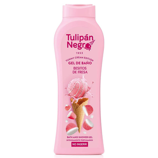 TULIPAN NEGRO GEL BAGNO DOCCIA 650ML BESITOS DE FRESA