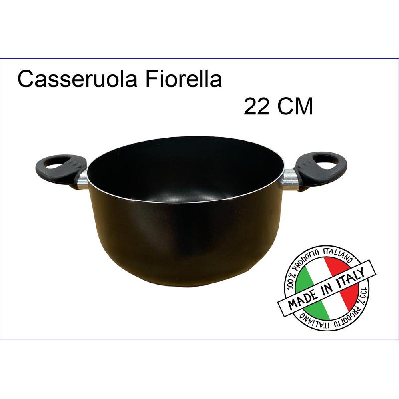 FIORELLA CASSERUOLA 2 MANICI CM.22