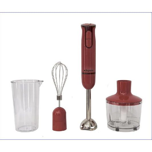 TOGNANA FRULLATORE A IMMERSIONE 3IN1 600W ROSSO