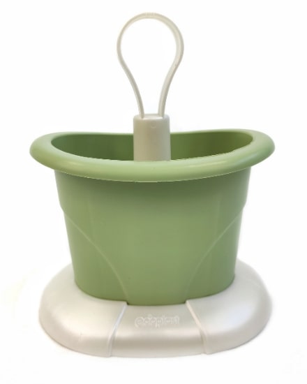 ECOPLAST SCOLAPOSATE TULIPANO BIANCO PERLA/VERDE