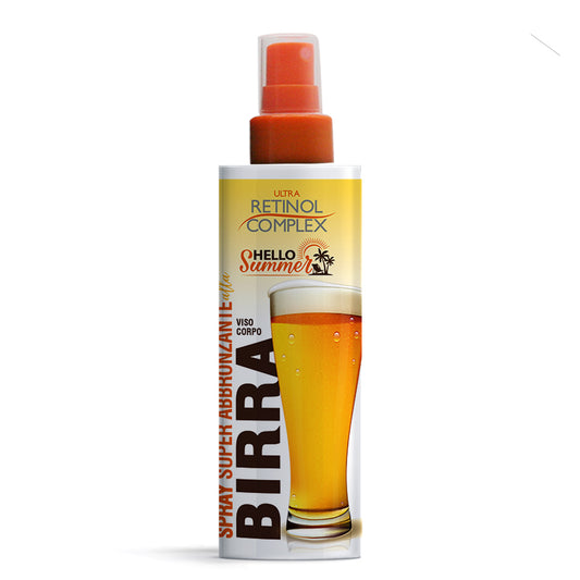 ULTRA RETINOL COMPLEX SPRAY SUPER ABBRONZANTE VISO E CORPO 200ML ALLA BIRRA